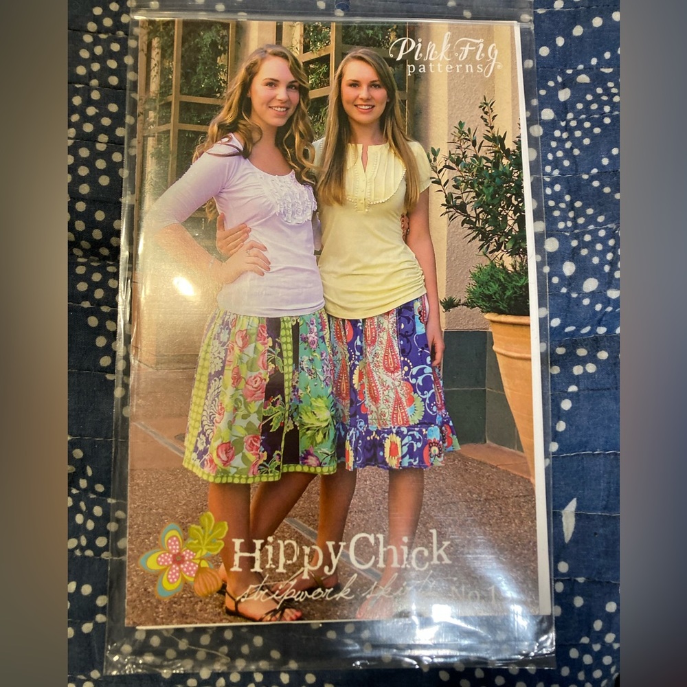 Hippy Chick Stripwork Skirts #19 Sewing Booklet